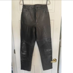 Verducci Vintage Genuine Leather Pants
